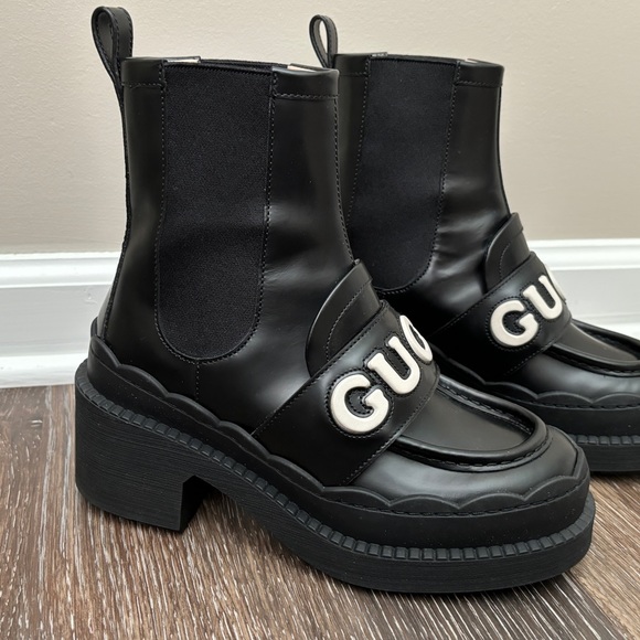 SOLD❗️Gucci logo boots, 36 - Picture 8 of 10